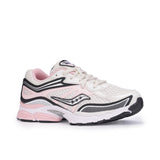 Saucony Junior ProGrid Omni 9 - Ivory/Pink