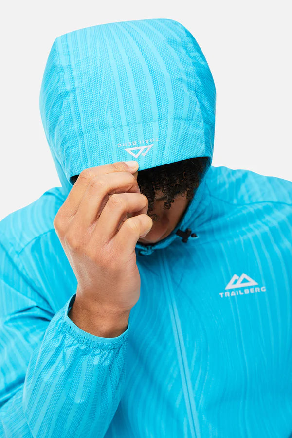 Trailberg Vertex Windbreaker - Aqua/Scuba Blue