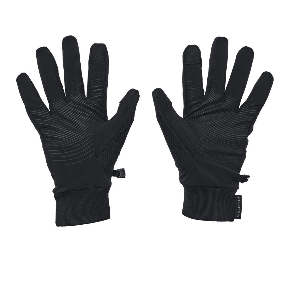 Under Armour Storm Fleece Run Gloves - Black