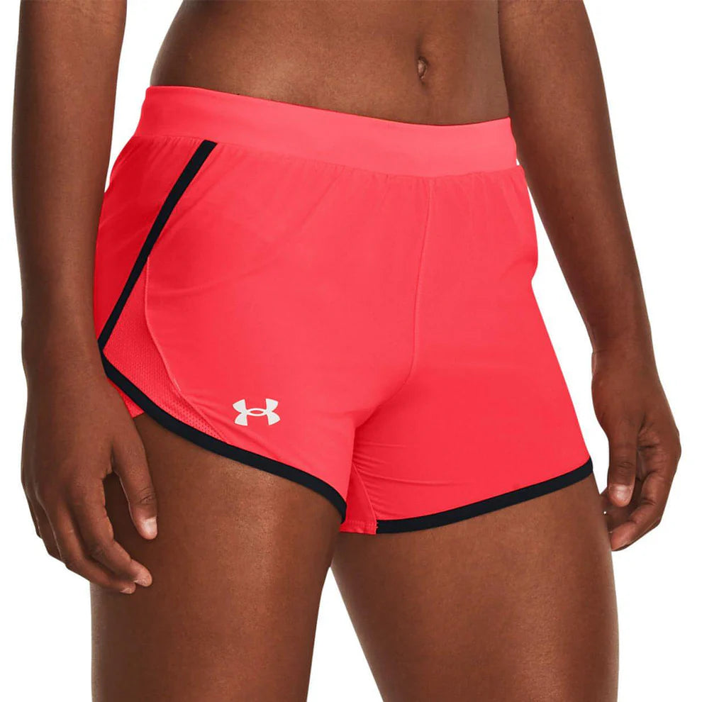 Under Armour Women's Fly By 2.0 Running Shorts - Beta / Black