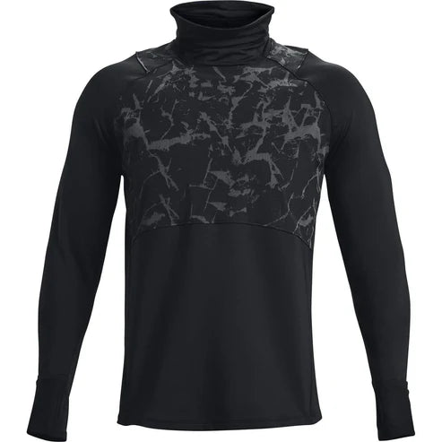 Under Armour OutRun The Cold Snood Long Sleeve T-Shirt - Black