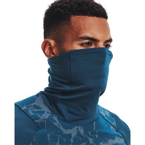 Under Armour OutRun The Cold Snood Long Sleeve T-Shirt - Blue