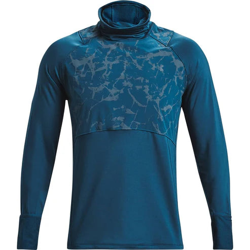 Under Armour OutRun The Cold Snood Long Sleeve T-Shirt - Blue