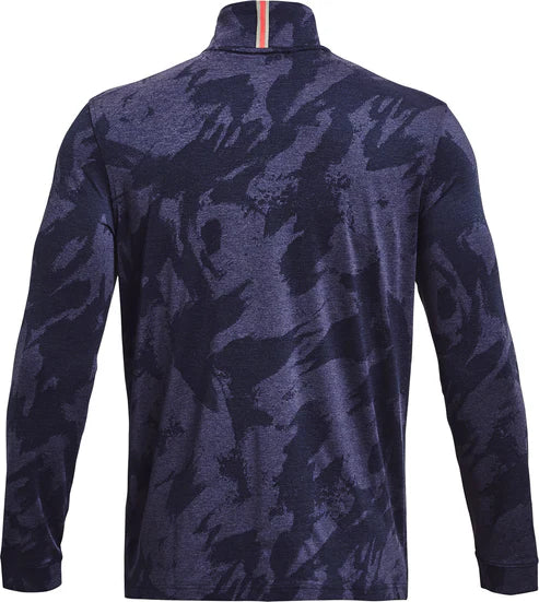 Under Armour Jacquard Half Zip - Blue