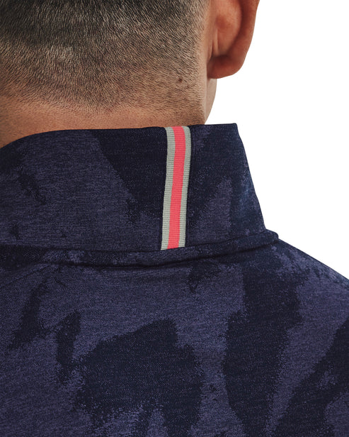 Under Armour Jacquard Half Zip - Blue