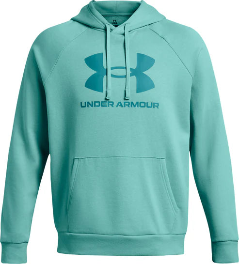 Under Armour Rival Fleece Logo Hoodie - Green