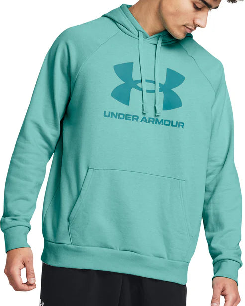 Under Armour Rival Fleece Logo Hoodie - Green