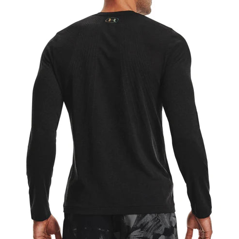 Under Armour Rush Seamless Long Sleeve T-Shirt - Black