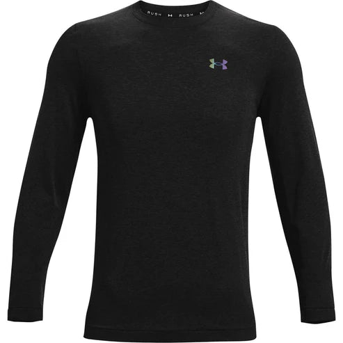 Under Armour Rush Seamless Long Sleeve T-Shirt - Black