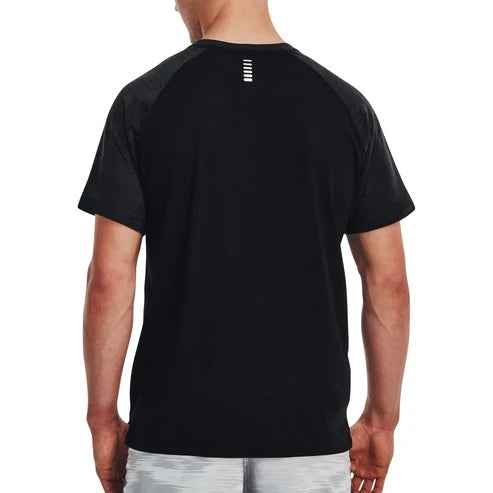 Under Armour Streaker Camo T-Shirt - Black