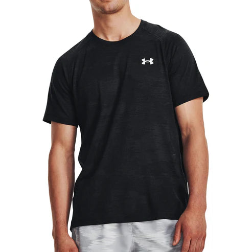 Under Armour Streaker Camo T-Shirt - Black