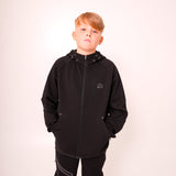 Flux Junior Velar Zip-Up Jacket - Black