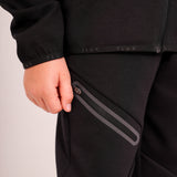 Flux Junior Velar Zip-Up Jacket - Black