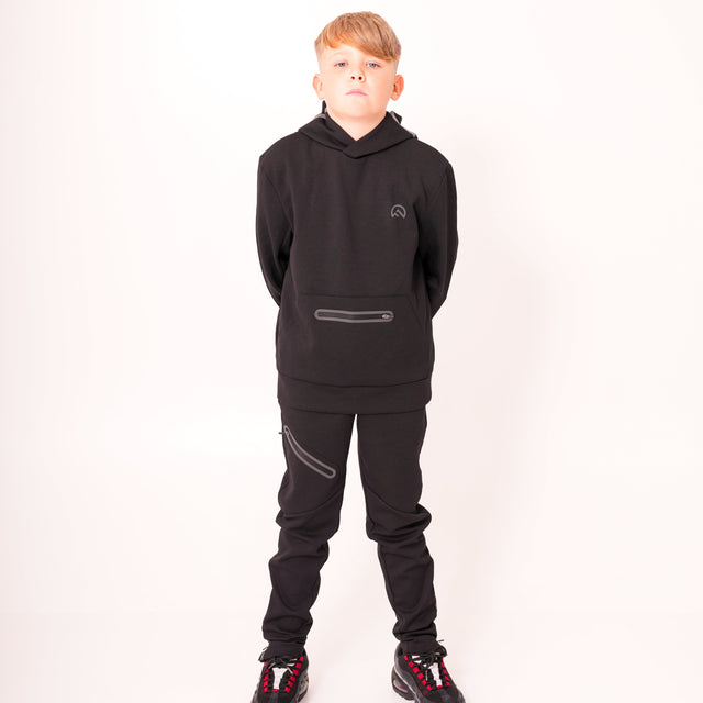 Flux Junior Velar Hoodie - Black
