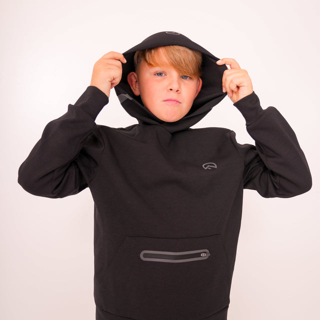 Flux Junior Velar Hoodie - Black