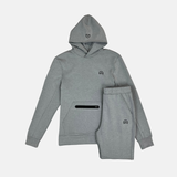 Flux Junior Velar Hoodie Tracksuit - Grey