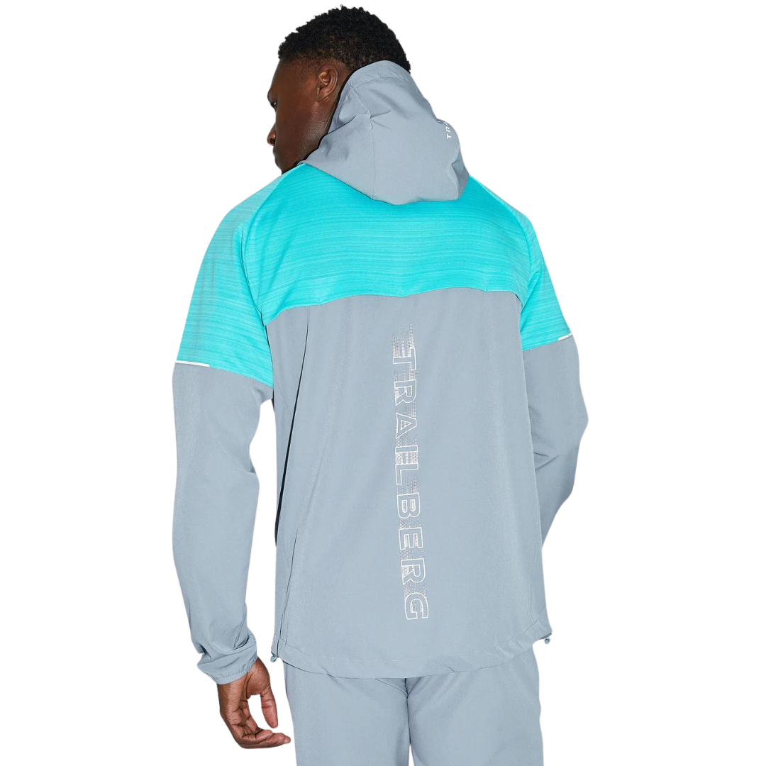 Trailberg Cloud AW24 Hood - Grey / Turquoise