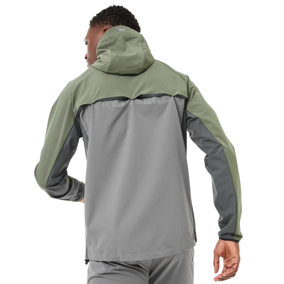 Trailberg Tricolour Hood - Khaki / Grey