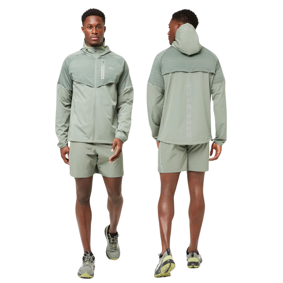 Trailberg Cloud AW24 Hood / Shorts Set - Forest Green