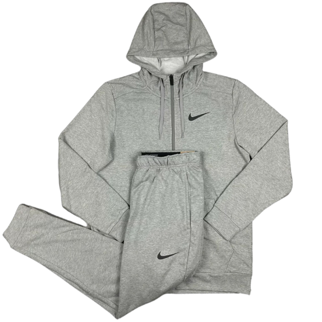 Nike grey tracksuit hoodie hotsell