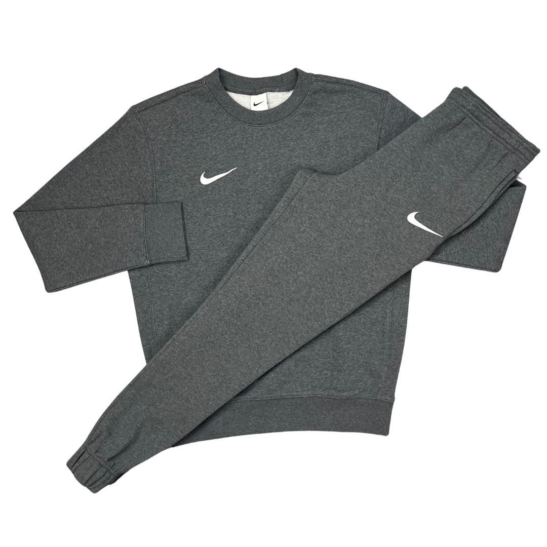 Nike Crew Neck Tracksuit - Charcoal Grey