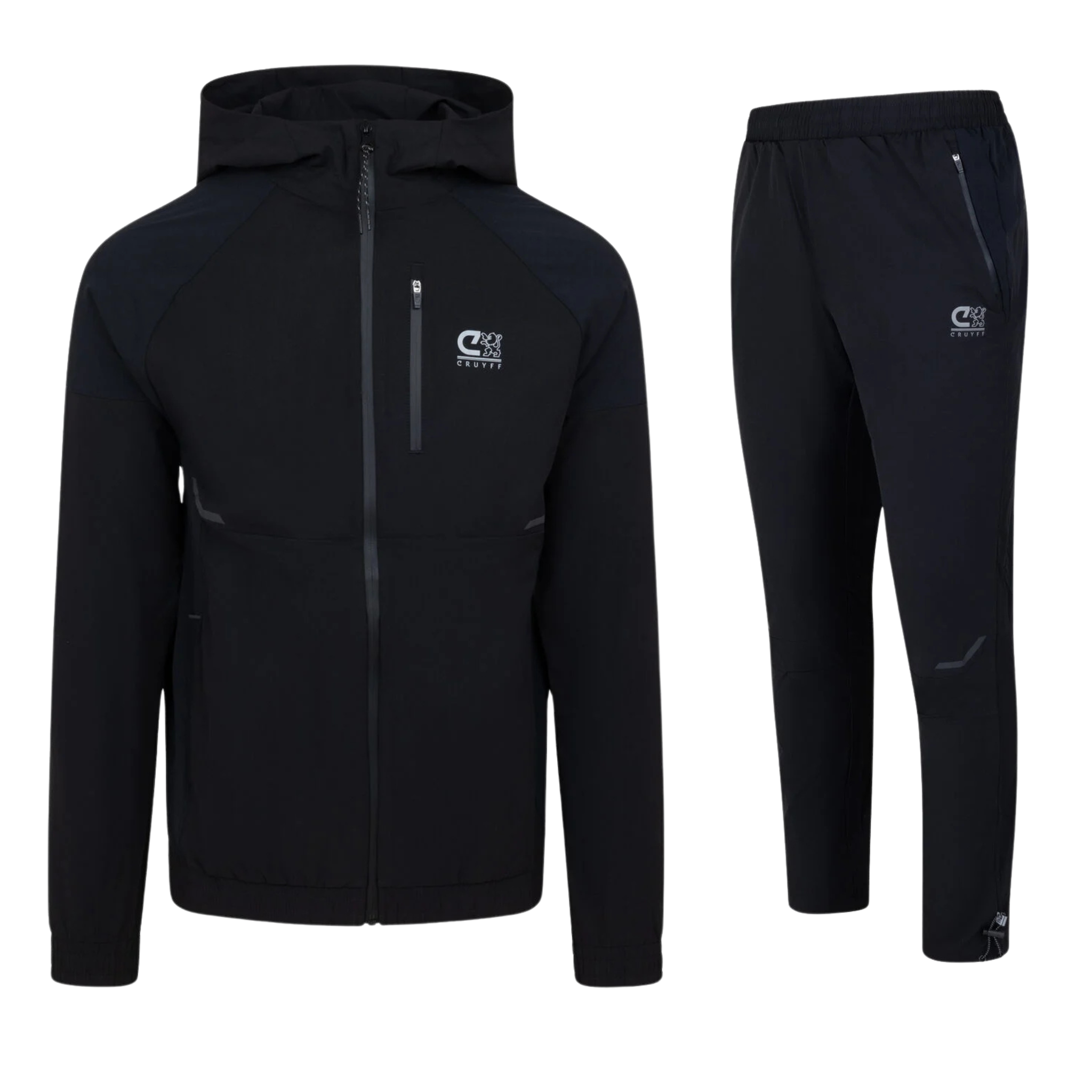 Cruyff Elite Tracksuit Black