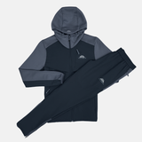 Trailberg Rapid Dash 2.0 Tracksuit - Black/Volcano Grey