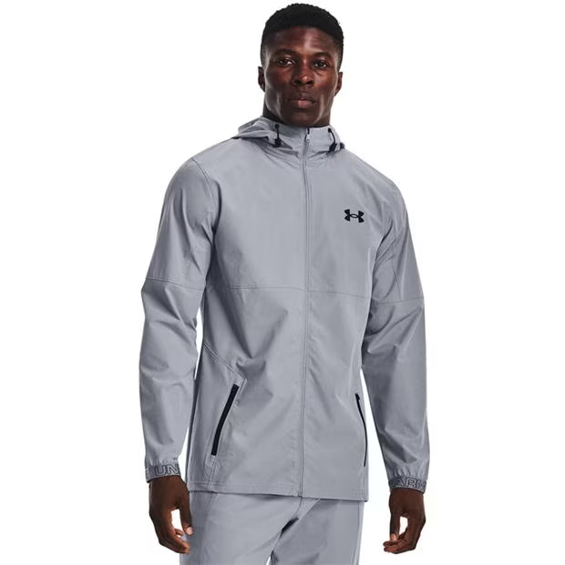 Grey Under Armour Vanish Full Zip Hooded Jacket - JD Sports Global