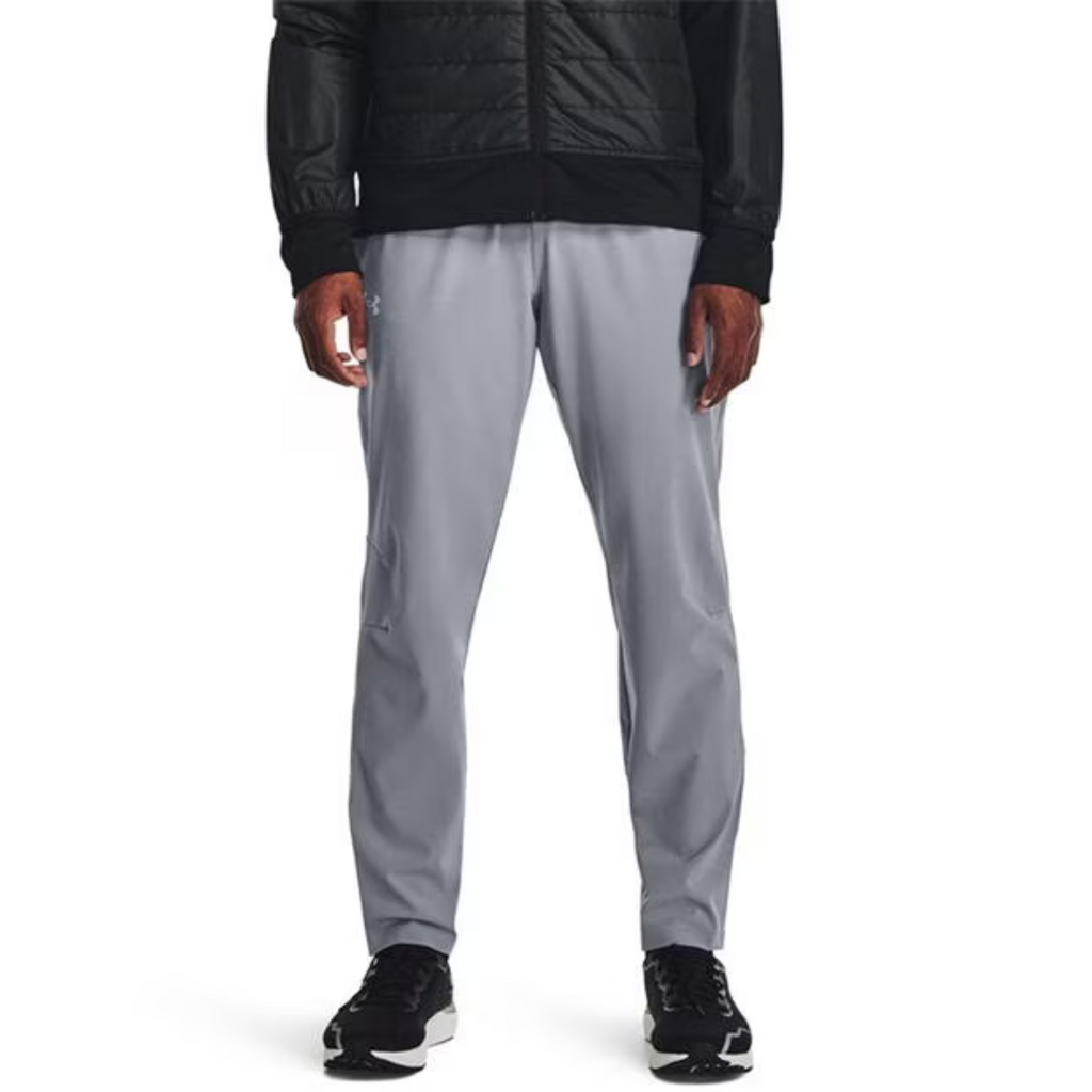 UNDER ARMOUR FLEECE STORM TRACK PANTS - BLACK