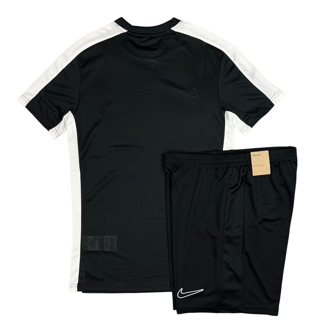 Nike Academy Drill Tshirt / Shorts Set - Black / White