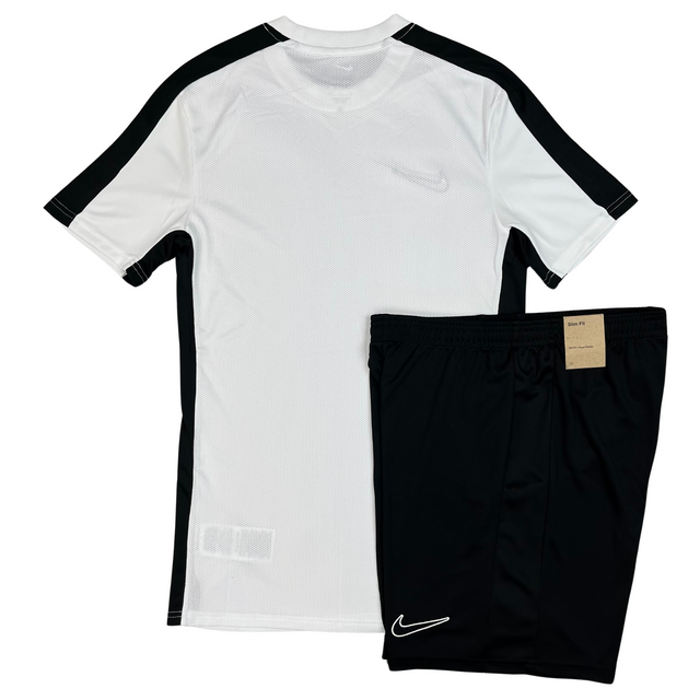 Nike Academy Drill Tshirt / Shorts Set - White