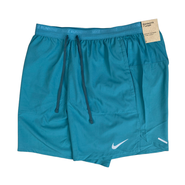 Nike Flex Stride 7" Brief-Lined Running Shorts - Teal/Cyan