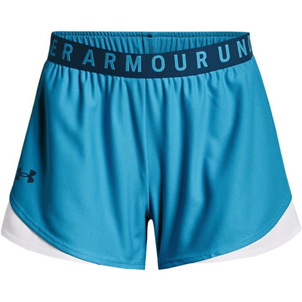 UNDER ARMOUR WOMEN'S PLAY SHORTS - BLUE