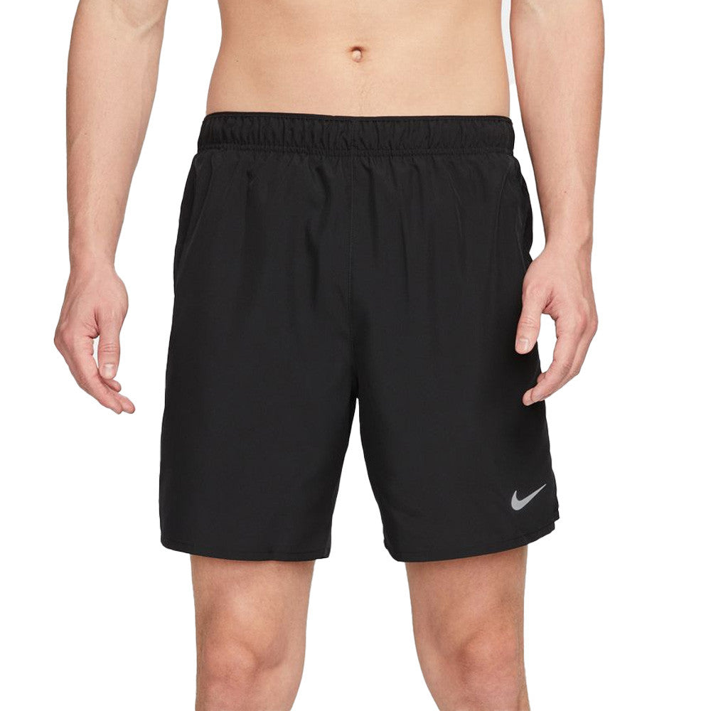 NIKE CHALLENGER BRIEF-LINED SHORTS 7" - BLACK