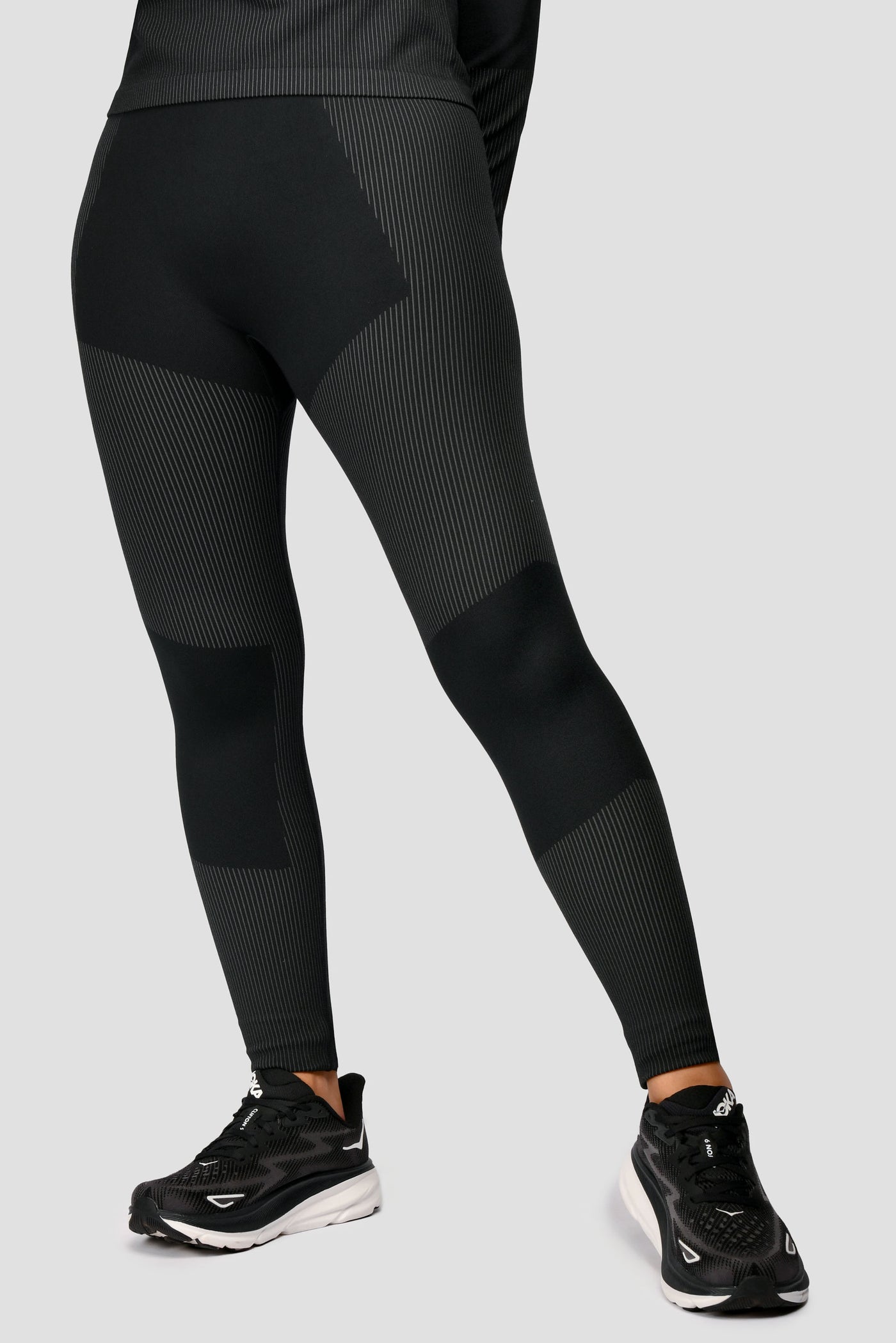 MONTIREX WOMEN'S ENERGY SEAMLESS 2.0 LEGGINGS - BLACK/GREY