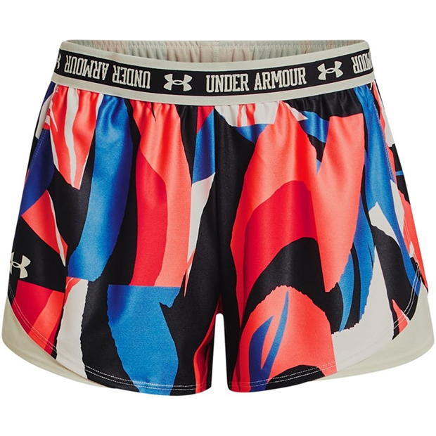UNDER ARMOUR WOMEN'S PLAY UP SHORTS - MULTI
