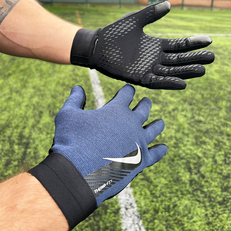 NIKE THERMA-FIT GLOVES - NAVY BLUE