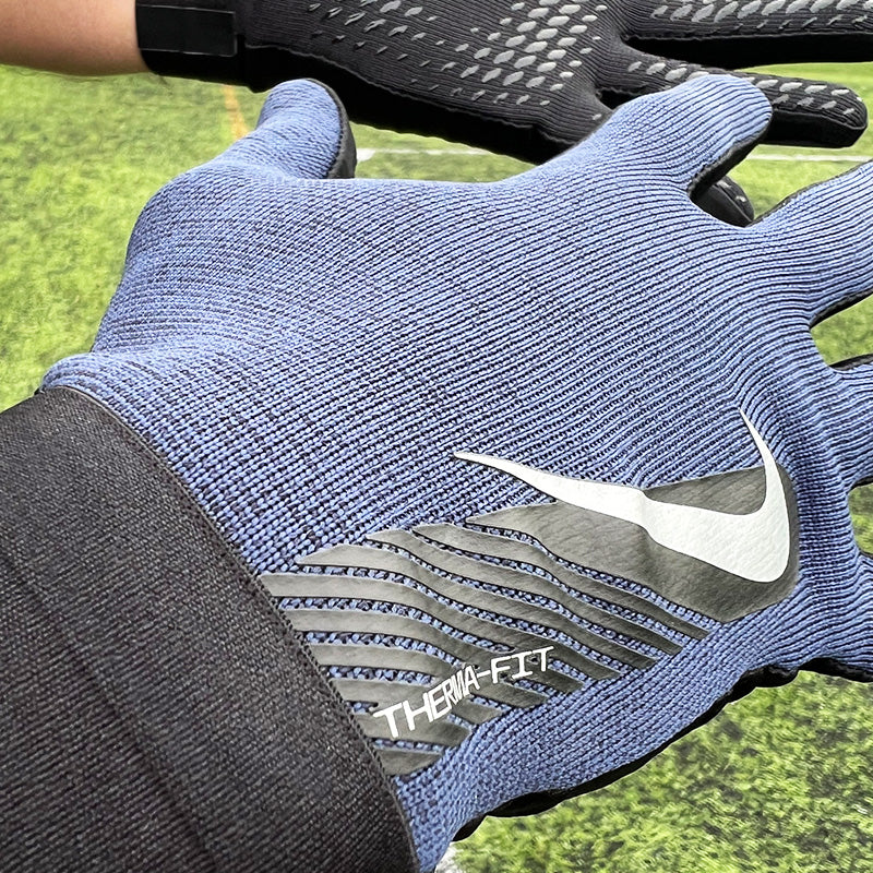 NIKE THERMA-FIT GLOVES - NAVY BLUE