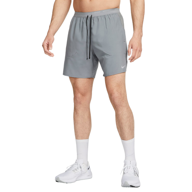 Nike Brief-Lined Stride 7inch Shorts - Grey