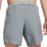 Nike Brief-Lined Stride 7inch Shorts - Grey