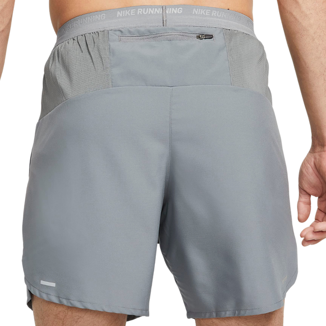 Nike Brief-Lined Stride 7inch Shorts - Grey