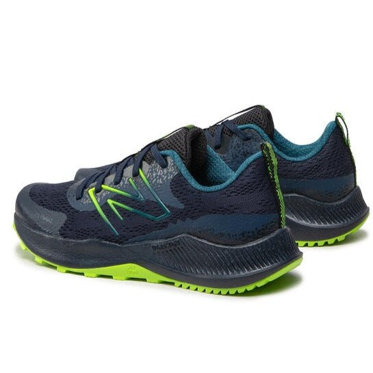 NEW BALANCE DYNASOFT NITREL V5 TRAIL RUNNING TRAINERS - NAVY / NEON