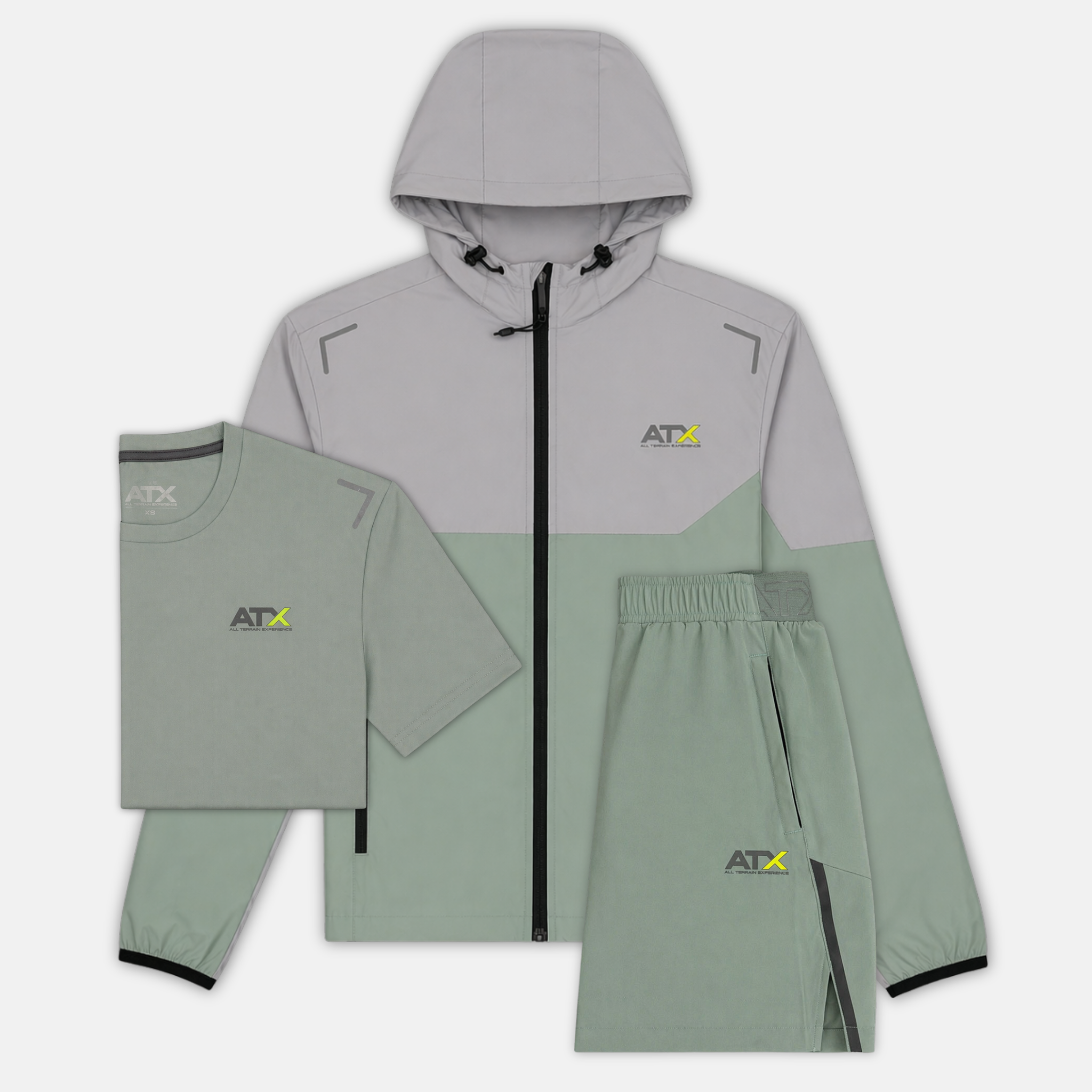 ATX Boulder Tri-Set - Green/Grey