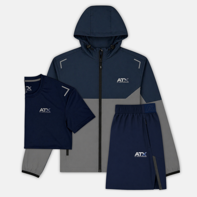 ATX Boulder Tri-Set - Navy/Dark Grey