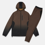 Flux Gradient Tracksuit - Chocolate/Black