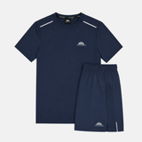 Trailberg Endura T-Shirt / Shorts Set - Storm Blue