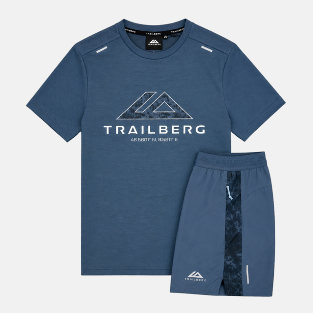 Trailberg Tie Dye T-Shirt / Shorts Set - Breeze