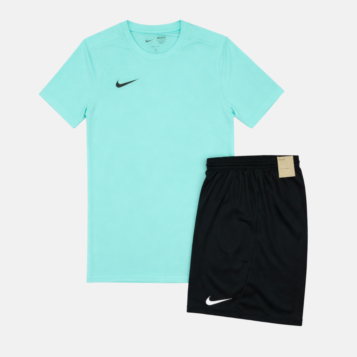 Dri Fit Tshirt Shorts Set Hyper Turquoise