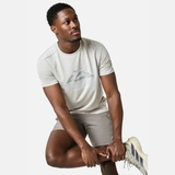 Trailberg Blur Logo T-Shirt / Shorts Set - Pebblestone