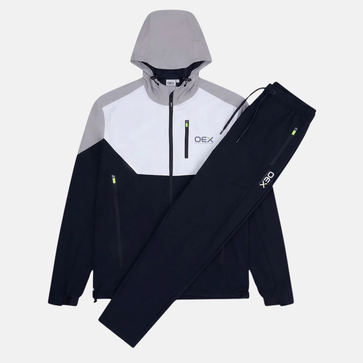 OEX Bachar Tracksuit - Black/Taupe